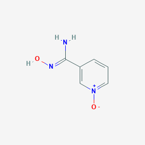 molecular formula C6H7N3O2 B106645 N-Hydroxy-1-oxy-nicotinamidine CAS No. 92757-16-9