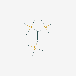 molecular formula C11H28Si3 B106651 Tris(trimethylsilyl)ethene CAS No. 18938-24-4