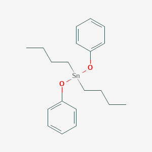 molecular formula C20H28O2Sn B106652 Dibutyl(diphenoxy)stannane CAS No. 17997-43-2