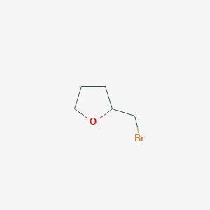 molecular formula C5H9BrO B106657 Tetrahydrofurfuryl bromide CAS No. 1192-30-9