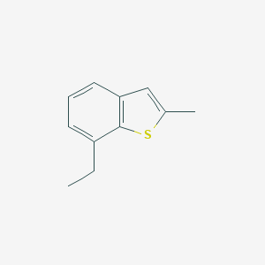 molecular formula C11H12S B106660 7-Ethyl-2-methyl-1-benzothiophene CAS No. 16587-44-3