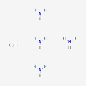 molecular formula CuH12N4+2 B106667 Tetraamminecopper(II) CAS No. 16828-95-8