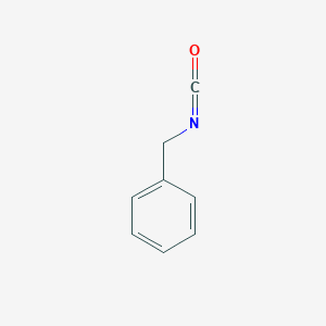 molecular formula C8H7NO B106681 Benzyl isocyanate CAS No. 3173-56-6