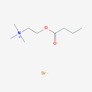 molecular formula C9H20BrNO2 B106682 Butyrylcholine bromide CAS No. 18956-84-8