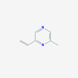 molecular formula C7H8N2 B106683 2-乙烯基-6-甲基吡嗪 CAS No. 13925-09-2