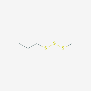 molecular formula C4H10S3 B106692 Methyl propyl trisulfide CAS No. 17619-36-2