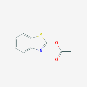 molecular formula C9H7NO2S B106696 1,3-Benzothiazol-2-yl acetate CAS No. 15456-95-8