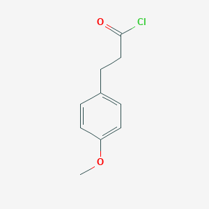 molecular formula C10H11ClO2 B106699 3-(4-甲氧基苯基)丙酰氯 CAS No. 15893-42-2
