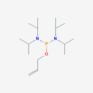 molecular formula C15H33N2OP B010671 Allyl tetraisopropylphosphorodiamidite CAS No. 108554-72-9