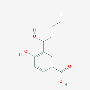 molecular formula C12H16O4 B106710 Fepentolic acid CAS No. 17243-33-3