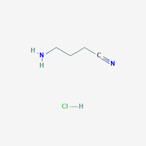 molecular formula C4H9ClN2 B106711 4-Aminobutyronitrile monohydrochloride CAS No. 16011-90-8