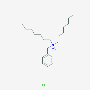 molecular formula C24H44ClN B106739 Benzylmethyldioctylammonium chloride CAS No. 16345-80-5