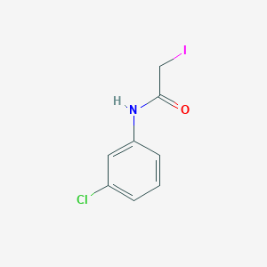 molecular formula C8H7ClINO B106743 ACETANILIDE,3-CHLORO-2-IODO- CAS No. 17641-03-1