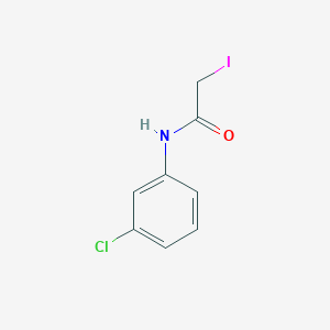 molecular formula C8H7ClINO B106743 Acetanilide, 3'-chloro-2-iodo- CAS No. 17641-03-1