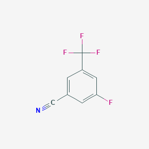 molecular formula C8H3F4N B106752 3-Fluoro-5-(trifluoromethyl)benzonitrile CAS No. 149793-69-1