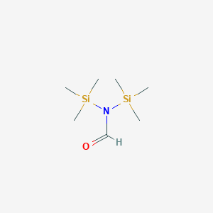 molecular formula C7H19NOSi2 B106756 N,N-双(三甲基硅基)甲酰胺 CAS No. 15500-60-4