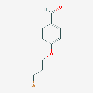 molecular formula C10H11BrO2 B106765 4-(3-Bromopropoxy)benzaldehyde CAS No. 17954-81-3