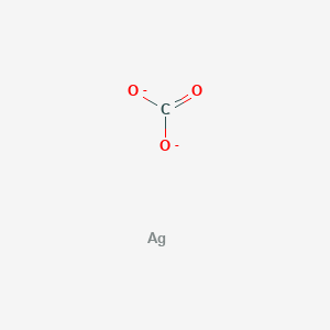 molecular formula Ag2CO3<br>CH2Ag2O3 B106786 Silver carbonate CAS No. 534-16-7