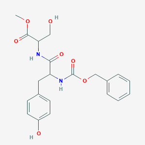 molecular formula C21H24N2O7 B106792 Z-Tyr-Ser methyl ester CAS No. 15364-45-1