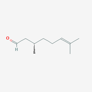 molecular formula C10H18O B106795 (S)-(-)-Citronellal CAS No. 5949-05-3