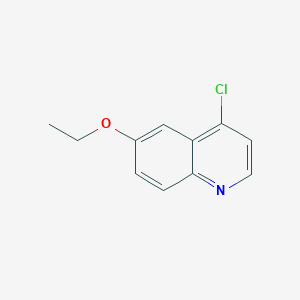 molecular formula C11H10ClNO B010680 4-Chloro-6-ethoxyquinoline CAS No. 103862-63-1