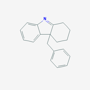 molecular formula C19H19N B106805 4a-Benzyl-2,3,4,4a-tetrahydro-1H-carbazole CAS No. 18781-55-0