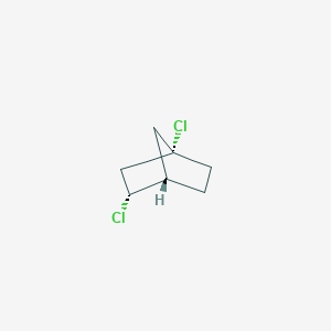molecular formula C7H10Cl2 B106809 (1S,3R,4S)-1,3-Dichlorobicyclo[2.2.1]heptane CAS No. 19297-57-5