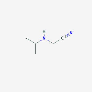 molecular formula C5H10N2 B106811 2-(Isopropylamino)acetonitrile CAS No. 16728-80-6