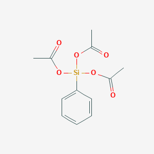 molecular formula C12H14O6Si B106823 Phenyltriacetoxysilane CAS No. 18042-54-1