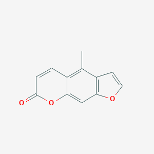 4-Methyl-7H-furo(3,2-g)(1)benzopyran-7-one