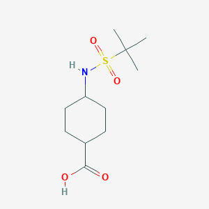 trans-4-(1,1-Dimethylethylsulfonamido)cyclohexanecarboxylic acid