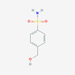 molecular formula C7H9NO3S B106829 4-(Hydroxymethyl)benzenesulfonamide CAS No. 67472-44-0
