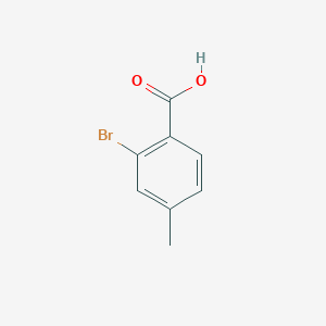 molecular formula C8H7BrO2 B106845 2-Bromo-4-methylbenzoic acid CAS No. 7697-27-0