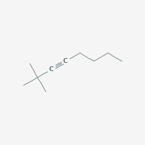 molecular formula C10H18 B106855 2,2-Dimethyl-3-octyne CAS No. 19482-57-6