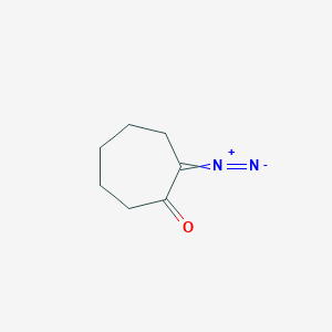 molecular formula C7H10N2O B106859 2-Diazoniocyclohepten-1-olate CAS No. 18202-04-5