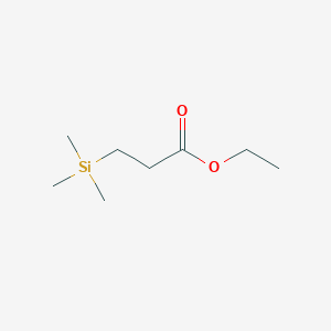 molecular formula C8H18O2Si B106876 Ethyl 3-(trimethylsilyl)propionate CAS No. 17728-88-0