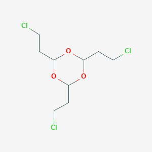 molecular formula C9H15Cl3O3 B106881 2,4,6-Tris(2-chloroethyl)-1,3,5-trioxane CAS No. 15678-07-6