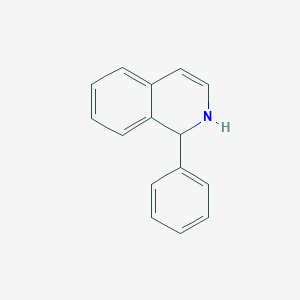 molecular formula C15H13N B106894 1-Phenyl-1,2-dihydroisoquinoline CAS No. 134021-15-1