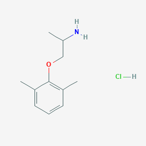 molecular formula C11H17NO.HCl B001069 Mexiletine hydrochloride CAS No. 5370-01-4