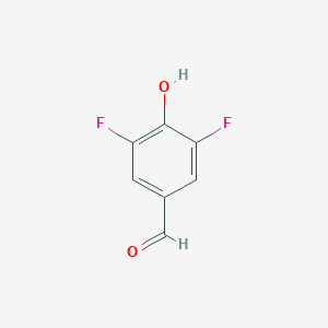 molecular formula C7H4F2O2 B106909 3,5-Difluoro-4-hydroxybenzaldehyde CAS No. 118276-06-5