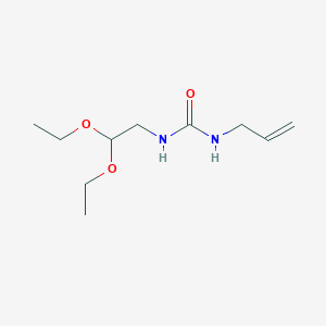 molecular formula C10H20N2O3 B010691 1-Allyl-3-(2,2-diethoxyethyl)urea CAS No. 107979-42-0