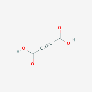molecular formula C4H2O4 B106912 Acetylenedicarboxylic acid CAS No. 142-45-0