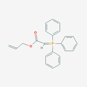 molecular formula C23H21O2P B010692 Allyl (triphenylphosphoranylidene)acetate CAS No. 104127-76-6