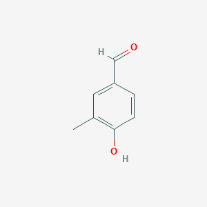 molecular formula C8H8O2 B106927 4-Hydroxy-3-methylbenzaldehyde CAS No. 15174-69-3