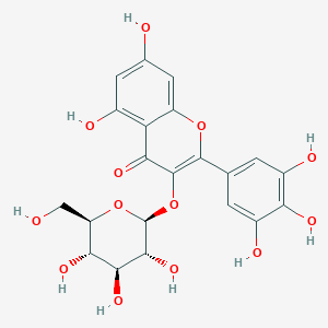 molecular formula C21H20O13 B106930 Myricetin 3-O-Glucoside CAS No. 19833-12-6