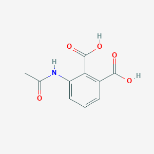 molecular formula C10H9NO5 B106942 3-乙酰基邻苯二甲酸 CAS No. 15371-06-9