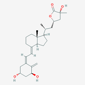 molecular formula C27H40O5 B106943 Calcitriol lactone CAS No. 81203-50-1