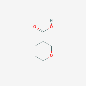 molecular formula C6H10O3 B106944 tetrahydro-2H-pyran-3-carboxylic acid CAS No. 873397-34-3