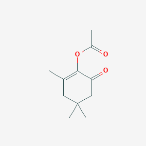 2,4,4-Trimethyl-6-oxocyclohex-1-en-1-yl acetate