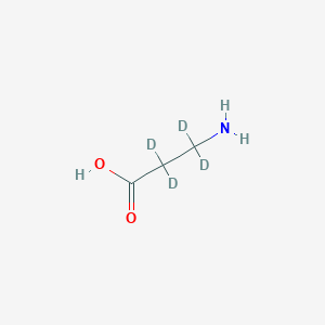 molecular formula C3H7NO2 B106953 b-Alanine-2,2,3,3-d4 CAS No. 116173-67-2